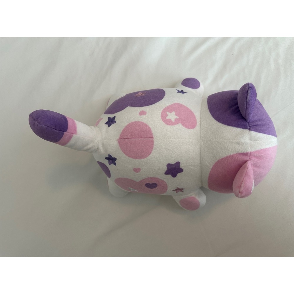 Aphmau MeeMeow Celestial Heart Star Pink Purple Cat Plush Kitten 11 inch - Picture 3 of 8